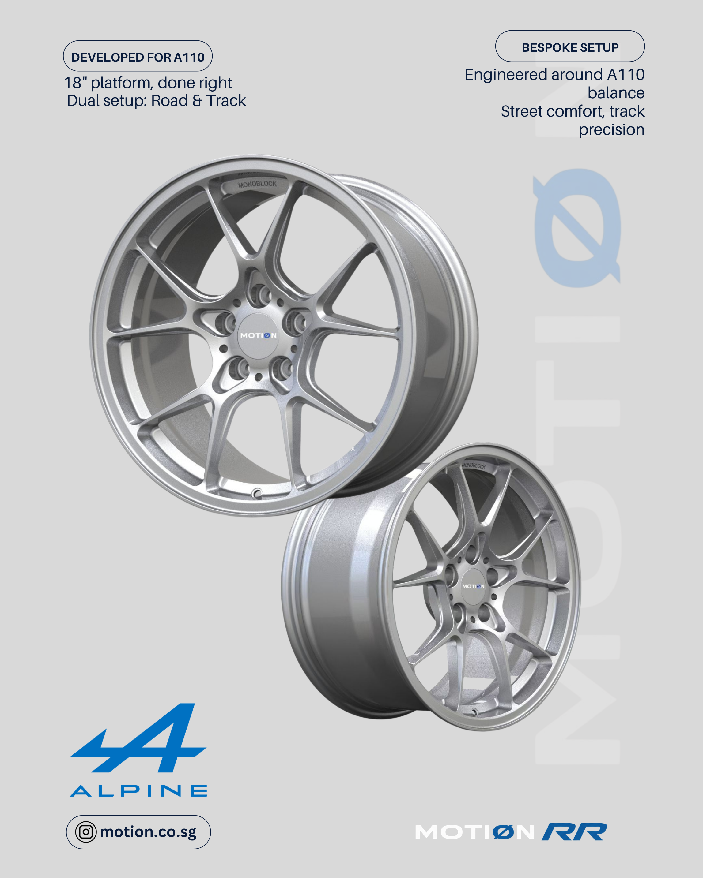 MOTIØN RR Forged Wheel